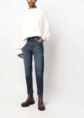 Brunello Cucinelli cropped tapered jeans