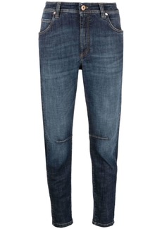 Brunello Cucinelli cropped tapered jeans