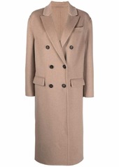 Brunello Cucinelli double-breasted cashmere coat