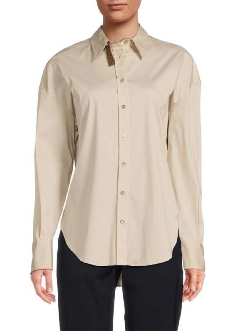 Brunello Cucinelli Drop Shoulder Shirt