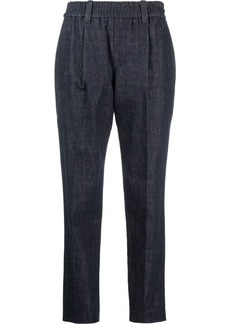Brunello Cucinelli elasticated-waist trousers