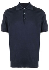 Brunello Cucinelli fine knit short-sleeved polo shirt