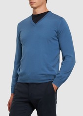 Brunello Cucinelli Fine Wool V Neck Sweater