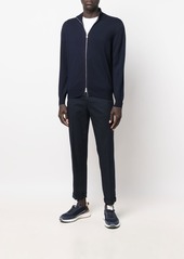 Brunello Cucinelli funnel neck zip-up cashmere jumper