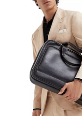 Brunello Cucinelli Grained Calfskin Briefcase