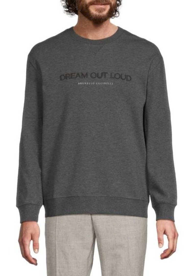 Brunello Cucinelli Graphic Sweatshirt