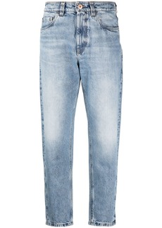 Brunello Cucinelli high-rise cropped jeans