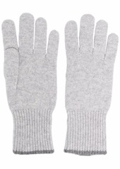 Brunello Cucinelli knitted cashmere gloves
