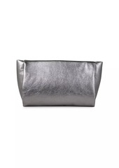 Brunello Cucinelli Lamé Calfskin Clutch Bag