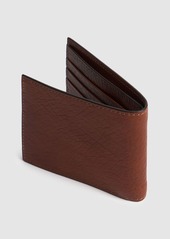 Brunello Cucinelli Leather Logo Wallet
