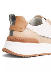 Brunello Cucinelli Leather Low-Top Sneakers