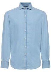 Brunello Cucinelli Light Denim Shirt