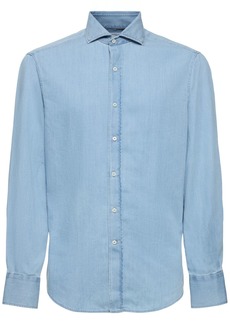 Brunello Cucinelli Light Denim Shirt