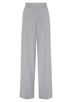Brunello Cucinelli Linen and Wool Canvas Straight Trousers