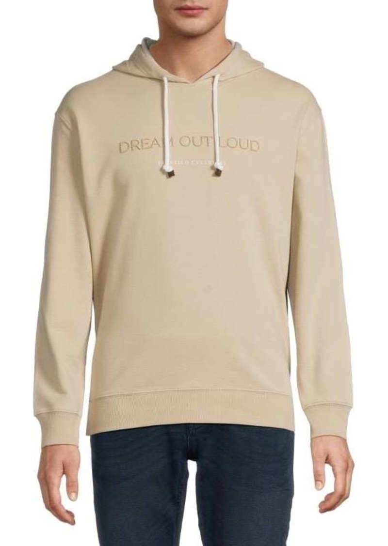 Brunello Cucinelli Logo Hoodie