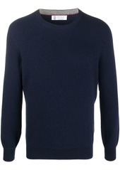 Brunello Cucinelli long-sleeve fitted jumper