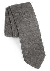 Men's Brunello Cucinelli Reversible Knit Skinny Tie