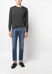 Brunello Cucinelli mid-rise cotton jeans