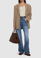 Brunello Cucinelli Mid Rise Denim Wide Jeans