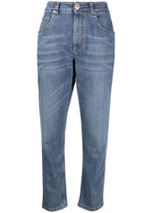 Brunello Cucinelli mid-rise straight-leg jeans