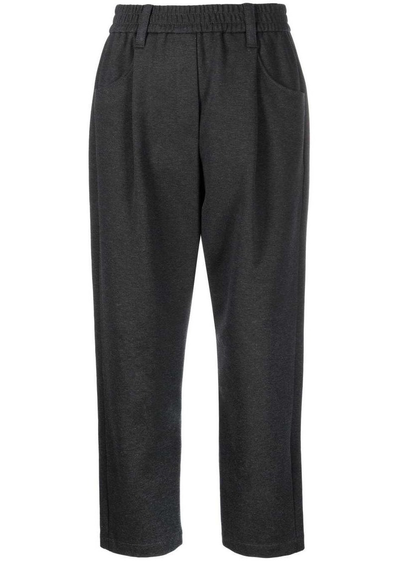 Brunello Cucinelli mid-rise straight leg trousers