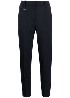 Brunello Cucinelli Monili bead-embellished cropped trousers