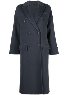 Brunello Cucinelli Monili bead-embellished wool-cashmere coat