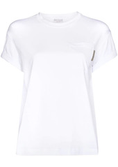 Brunello Cucinelli Monili crew-neck cotton T-shirt