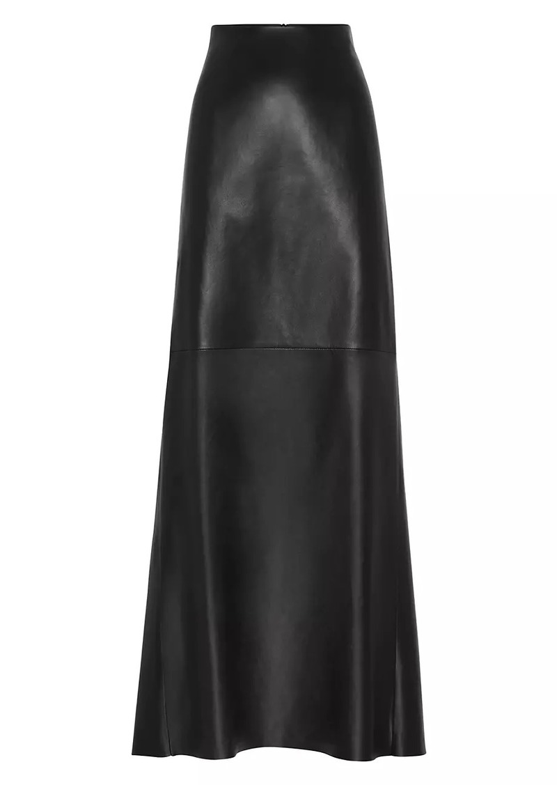 Brunello Cucinelli Nappa Leather Mermaid Skirt