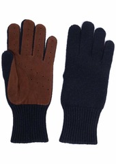 Brunello Cucinelli perforated cashmere gloves
