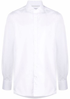 Brunello Cucinelli plain long-sleeve shirt