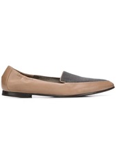 Brunello Cucinelli pointed leather loafers