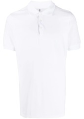 Brunello Cucinelli polo shirt with stripe detail