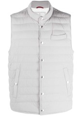 Brunello Cucinelli quilted padded down gilet