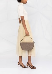 Brunello Cucinelli raffia-effect shoulder bag