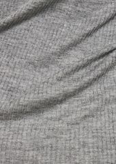 Brunello Cucinelli Rib Knit Short Sleeve Top