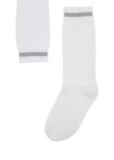 Brunello Cucinelli Ribbed Cotton Socks