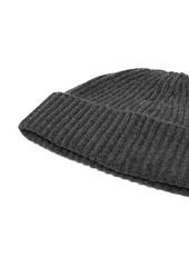 Brunello Cucinelli ribbed knit cashmere beanie