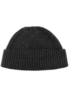 Brunello Cucinelli ribbed knit cashmere beanie