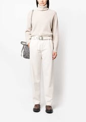 Brunello Cucinelli ribbed-knit wool-blend jumper