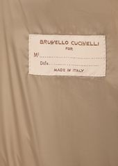 Brunello Cucinelli Sequined Prince Of Wales Down Jacket