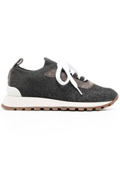 Brunello Cucinelli sock-style low-top sneakers