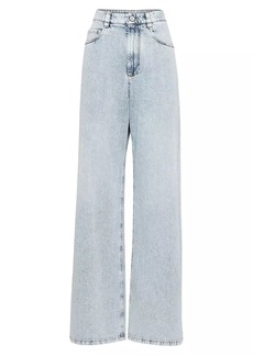 Brunello Cucinelli Soft Denim Relaxed Jeans