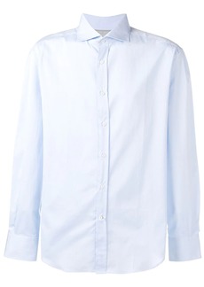 Brunello Cucinelli spread collar shirt