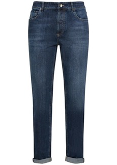 Brunello Cucinelli Stonewashed Cotton Denim Jeans