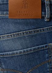 Brunello Cucinelli Stonewashed Cotton Denim Jeans