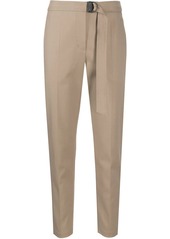 Brunello Cucinelli straight-leg belted trousers