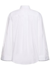 Brunello Cucinelli Stretch Cotton Poplin Shirt