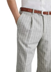 Brunello Cucinelli Stripe Leisure Fit Trousers with Pleats