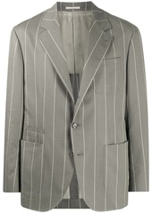 Brunello Cucinelli striped fitted blazer